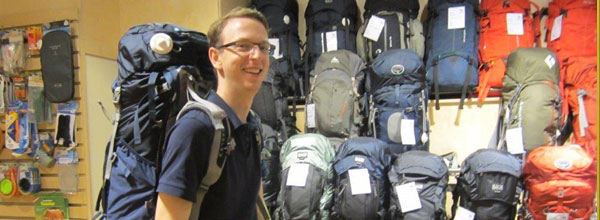 Rucksack packen Rucksack packen